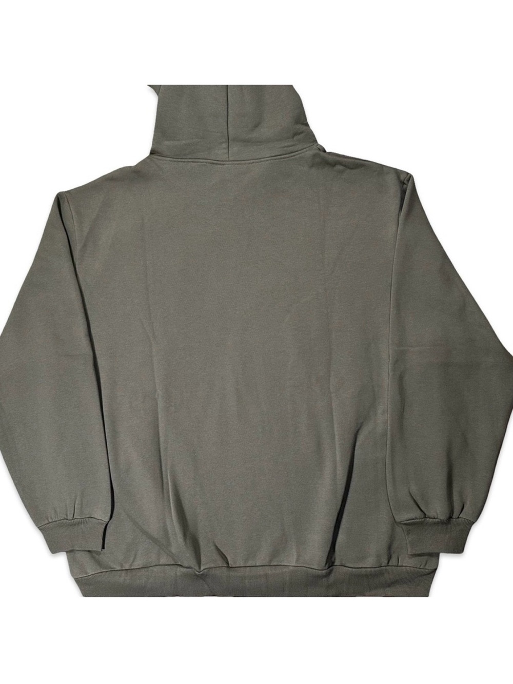 Fear Of God Essentials Hunter Green Fleece Pullover Spellout Hoodie Sweatshirt - Picture 3 of 7